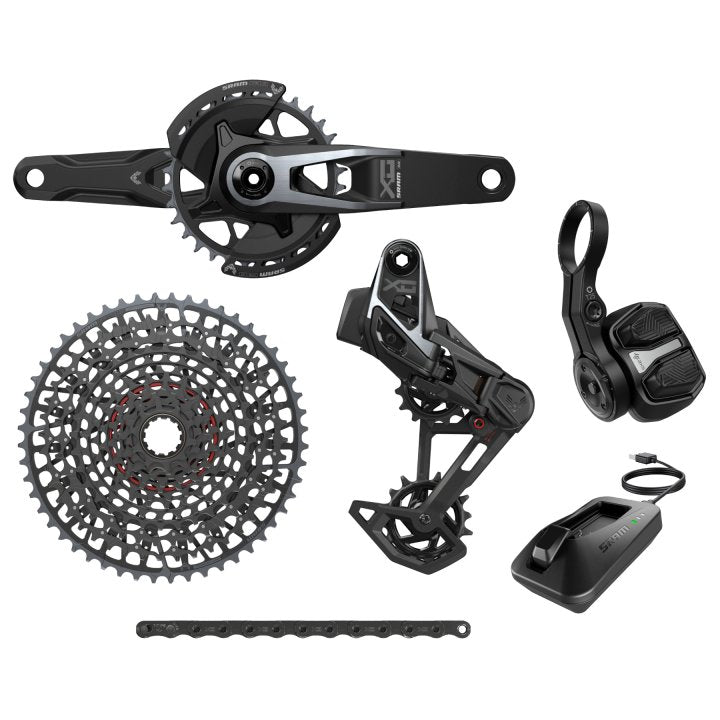 SRM BIELA POWERMETER EJE X0 EAGLE T-TYPE Q174 CL55 DUB MTB WIDE 170 BLACK (2-GUARDS) 32T