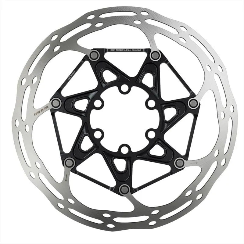 SRM DISCO FRENO CENTERLINE 2PZ 180MM 6T.ST BLK (BISELADO)