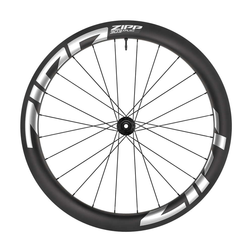 ZIPP RUEDA 303 XPLR S TUBELESS DISC C.L.TRAS 12X142 XDR 54MM 24 RADIOS (176D) (INT 32MM) ADHESIVO GRIS B1*