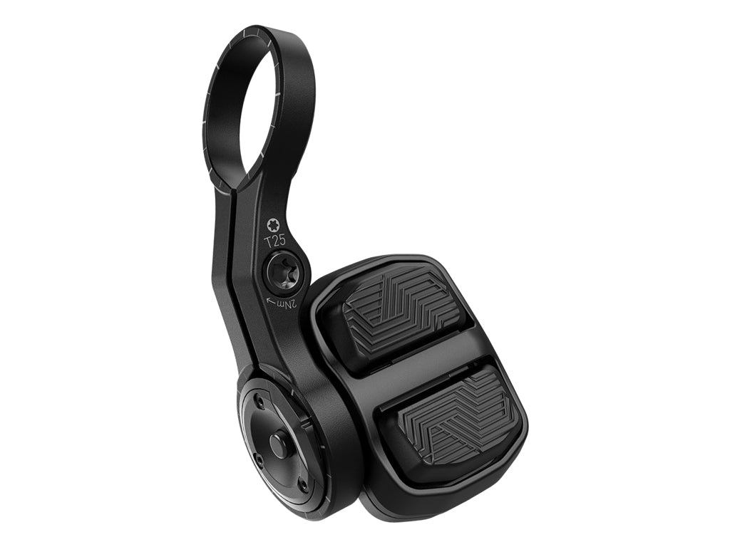 SRM MANDO ELECTRONICO AXS POD 2 BOTONES W/CLAMP IZQ/DER D1