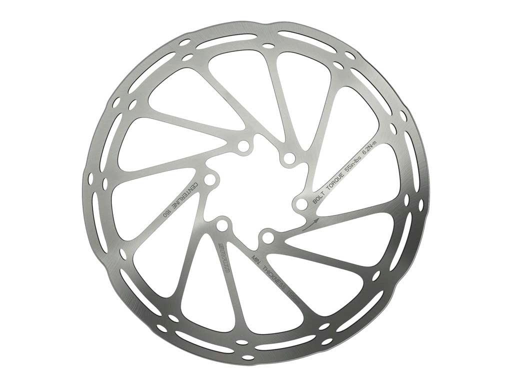 SRM DISCO FRENO CENTERLINE 140MM 6T. (BISELADO)