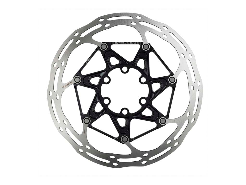 SRM DISCO FRENO CENTERLINE 2PZ 180MM 6T.TI BLK (BISELADO)