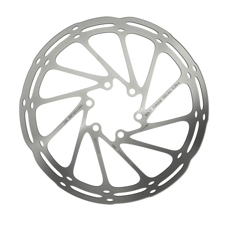 SRM DISCO FRENO CENTERLINE 140MM 6T. (BISELADO)