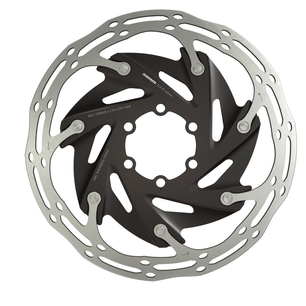 SRM DISCO FRENO CENTERLINE X ROAD 160MM 6T. BISELADO