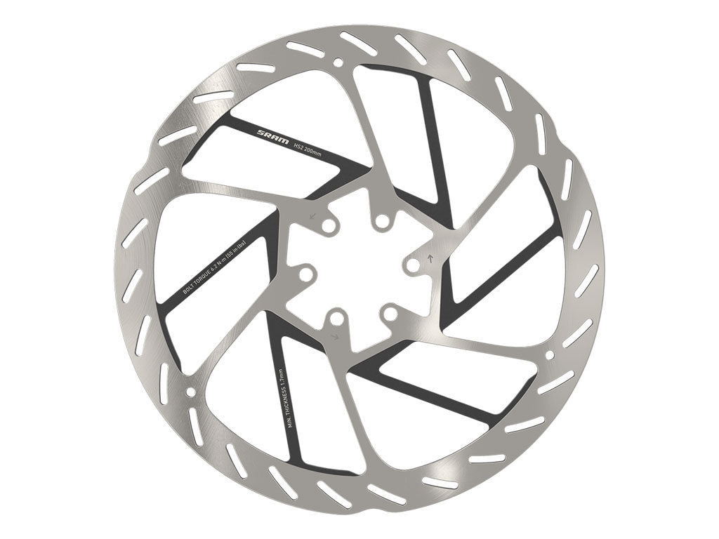 SRM DISCO FRENO HS2 160MM 6T. (BISELADO)