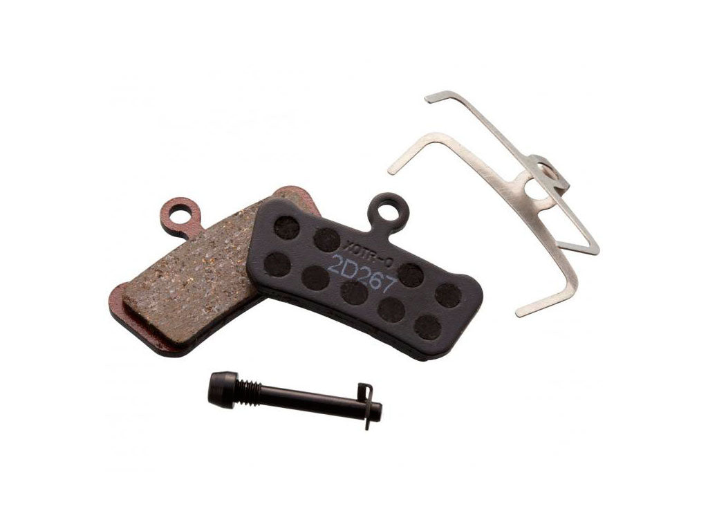 SRM PASTILLA FRENO TRAIL/GUIDE/G2/LEVEL/MOTIVE 4PISTON MEDIUM ORGANICA/ACERO (POWERFUL)