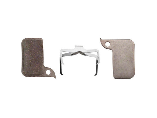 SRM PASTILLA FRENO MONOBLOCK ROAD DISC, LEVEL A1 (2017-2019) ASYMMETRIC ORGANICA/ACERO (QUIET)