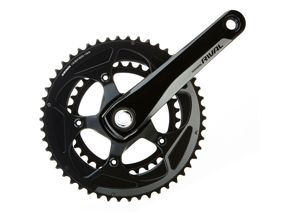 SRM BIELA RIVAL22 YAW 175 50-34  BB30 BLK 110 BCD