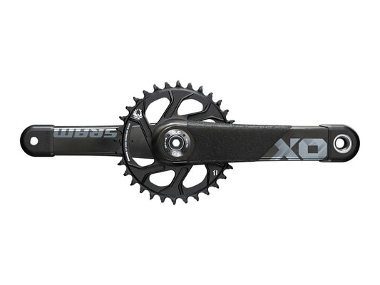 SRM BIELA X01 ALLDH DUB83 165 BLACK DM 34D (B1)
