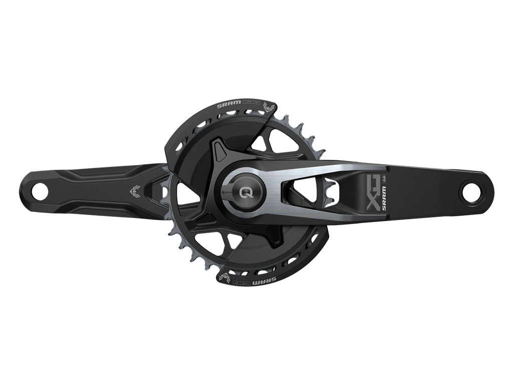 SRM BIELA POWERMETER EJE X0 EAGLE T-TYPE Q174 CL55 DUB MTB WIDE 170 BLACK (2-GUARDS) 32T