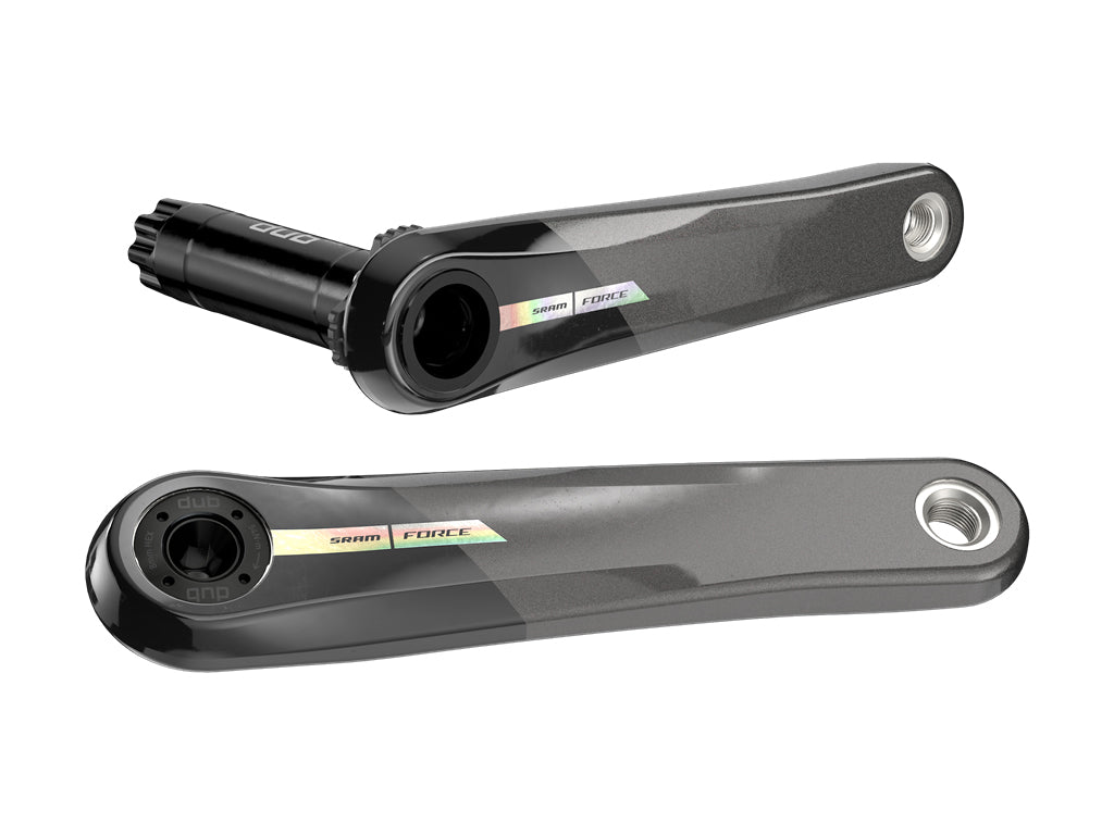 SRM BIELA FORCE WIDE AXS DUB 175 DM SIN PLATOS NI ARAÑA DETALLE RAINBOW (D2)(8 TORNILLOS)**