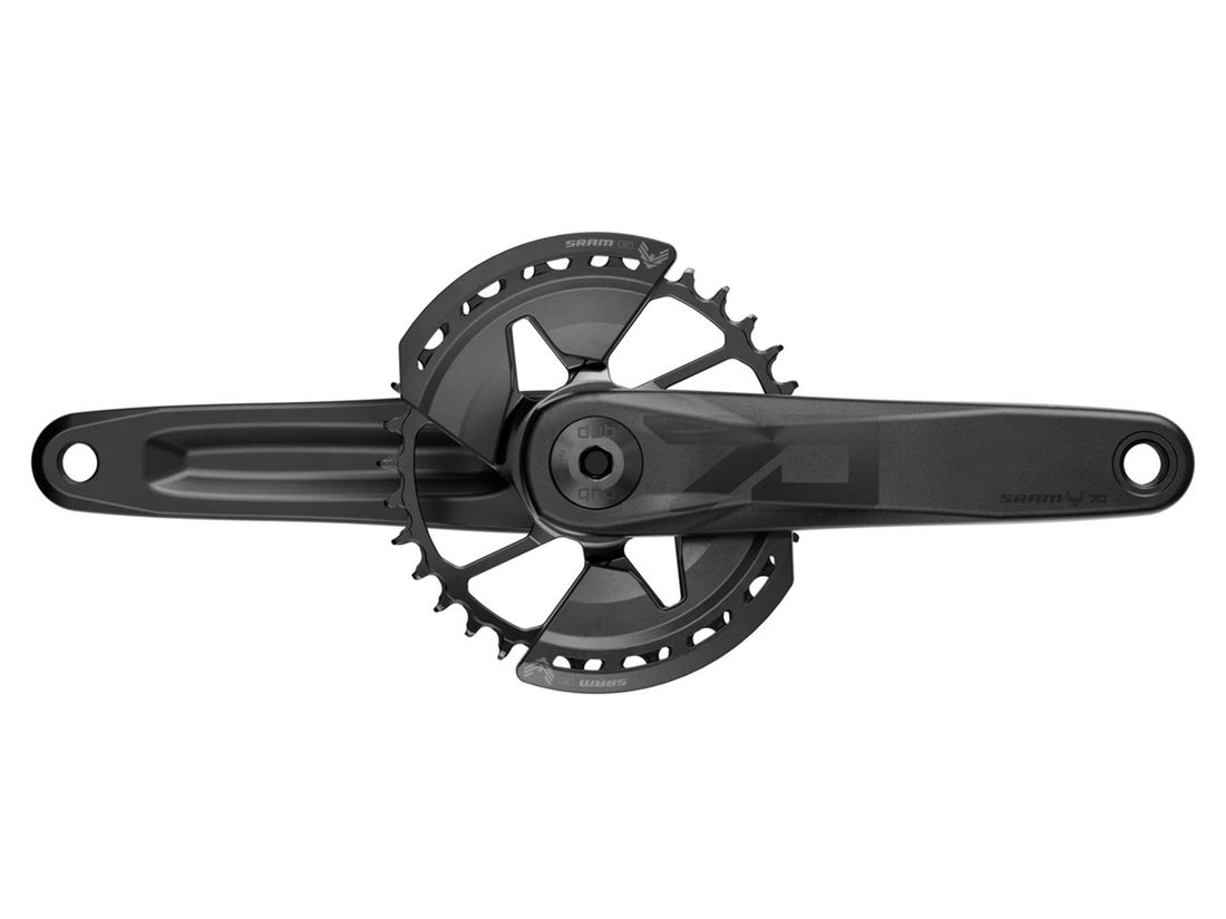 SRM BIELA EAGLE 70 T-TYPE Q174 CL55 DUB MTB WIDE 175 BLACK 32T (2-GUARDS)A1