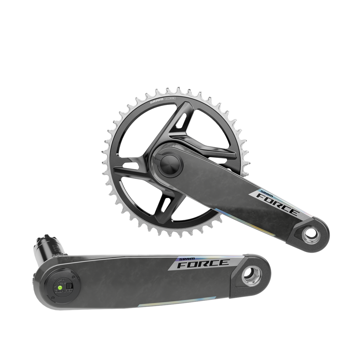 SRM BIELAS POWERMETER EJE FORCE 1 XPLR AXS E1 DUB WIDE 170 DM 42D