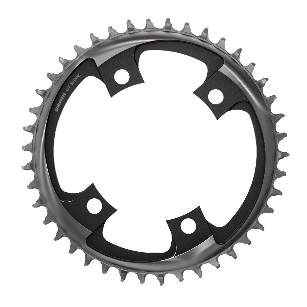SRM PLATO ROAD (AXS) X-SYNC 12V 44T 107 BCD BLAST BLACK