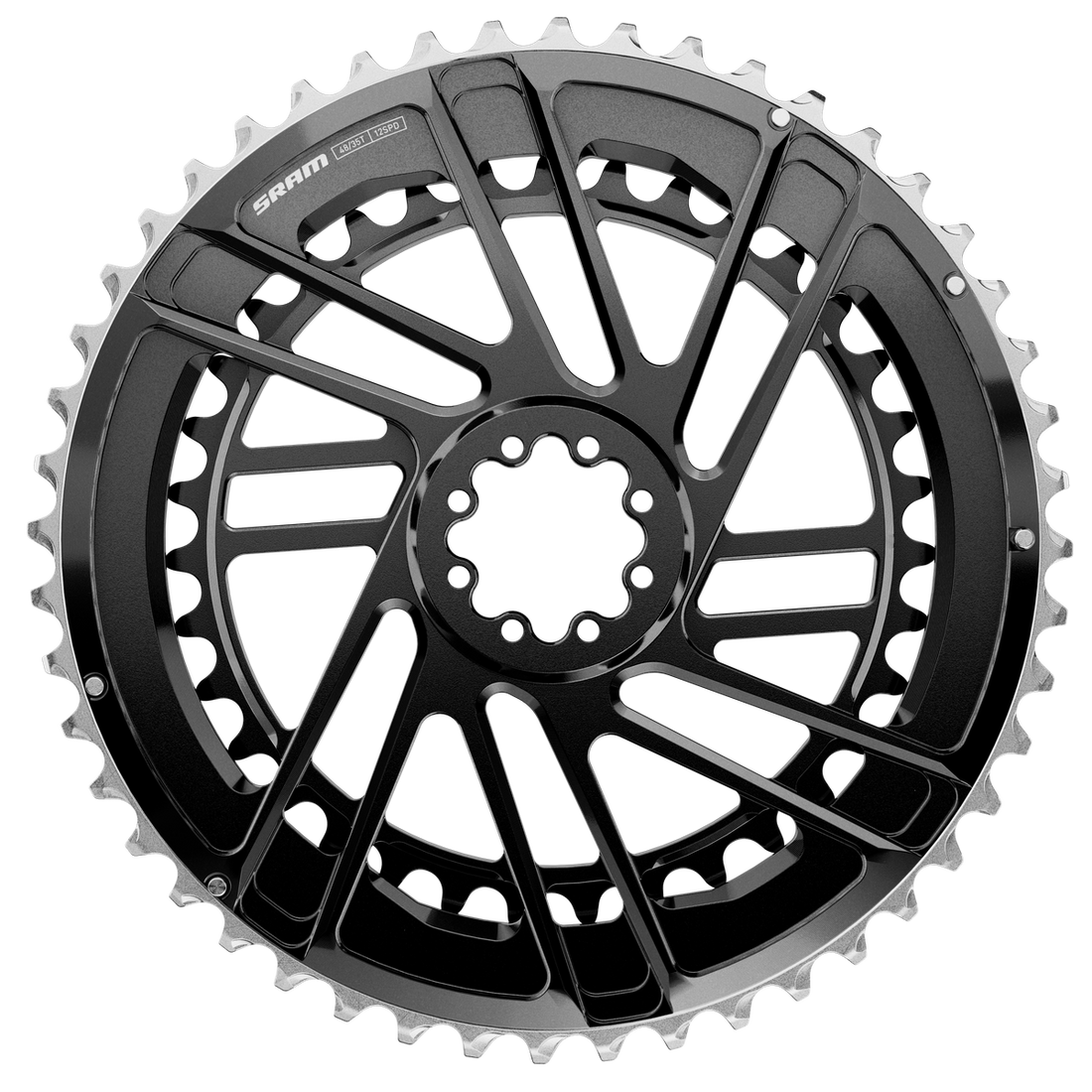 SRM KIT PLATOS ROAD FORCE AXS 2X12 50/37T DM BLACK E1 (SIN TORNS)