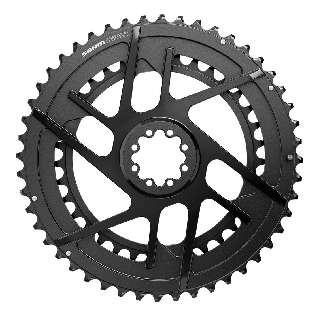 SRM KIT PLATOS ROAD RIVAL AXS 2X12 46/33T DM BLACK E1 (SIN TORNS)