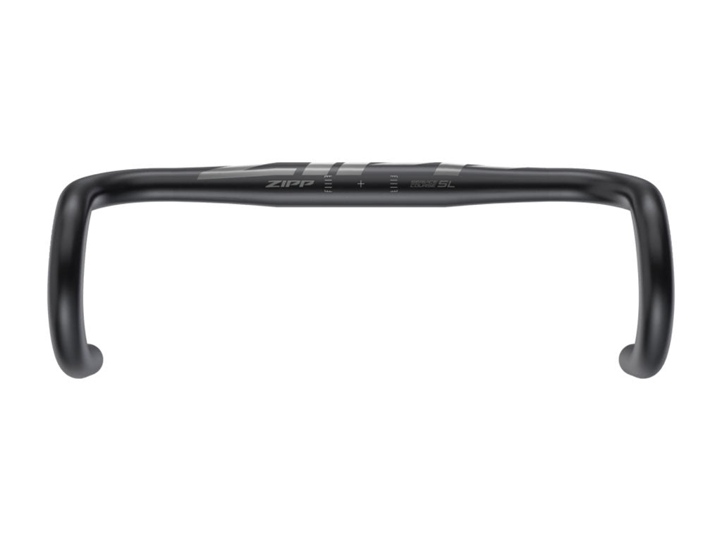 ZIPP MANILLAR S COURSE SL70 38 31.8 NEGRO MATE / LOGO BRILLO B2 -AL7050