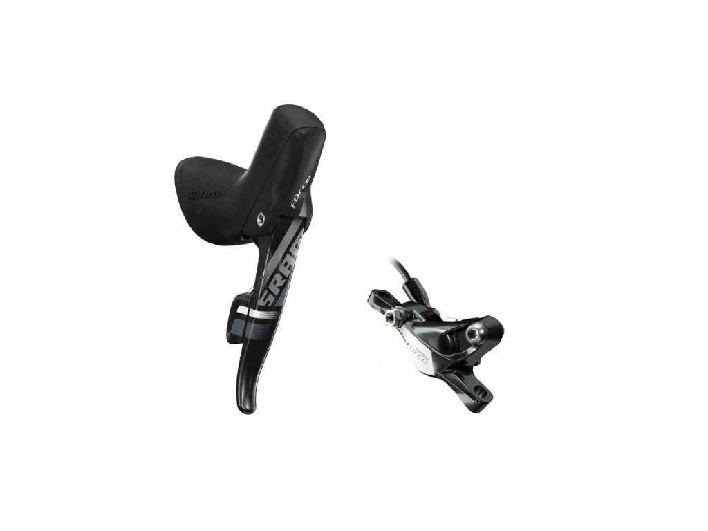 SRM DOBLEMANDO FORCE 1 HIDRAULICO DISC IZQ DEL FLAT MOUNT (SOLO FRENO)