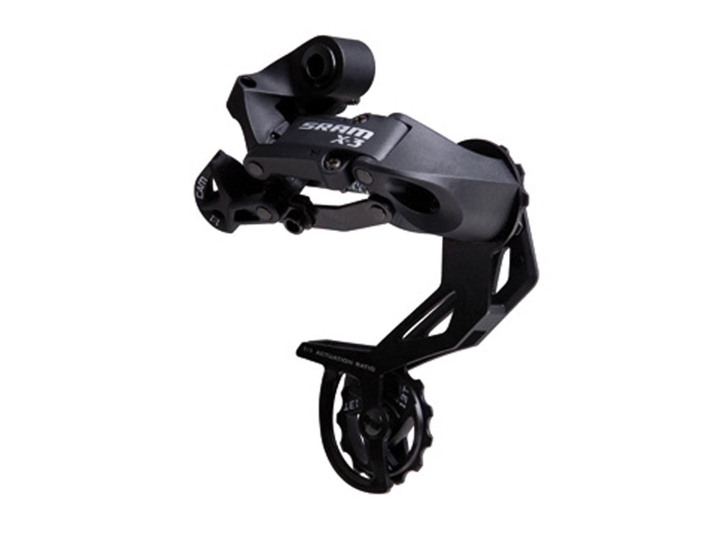 SRM CAMBIO X3 CAJA LARGA BLACK (9/8/7V)
