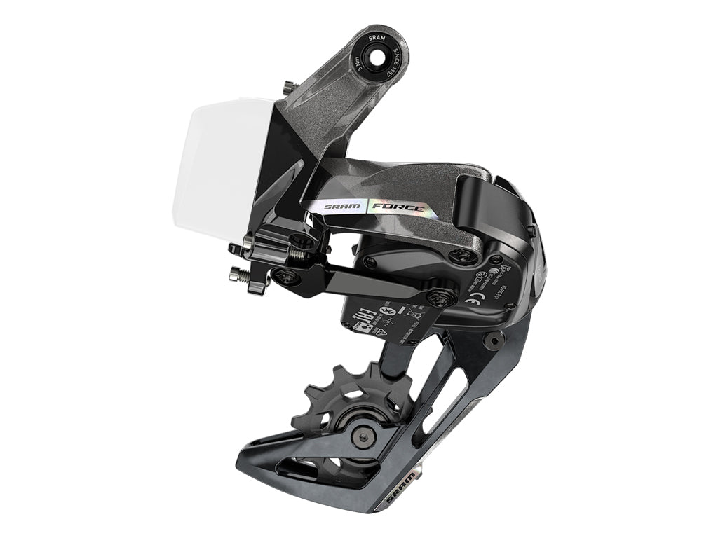 SRM CAMBIO FORCE E-TAP AXS 12V XPLR DETALLE RAINBOW (MAX 44D) (BATERIA NO INCLUIDA)(D2)