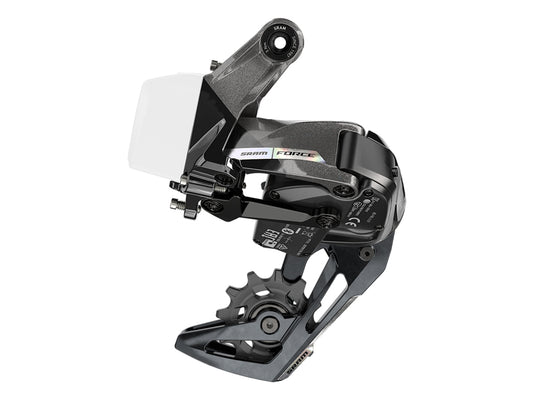 SRM CAMBIO FORCE E-TAP AXS 12V XPLR DETALLE RAINBOW (MAX 44D) (BATERIA NO INCLUIDA)(D2)