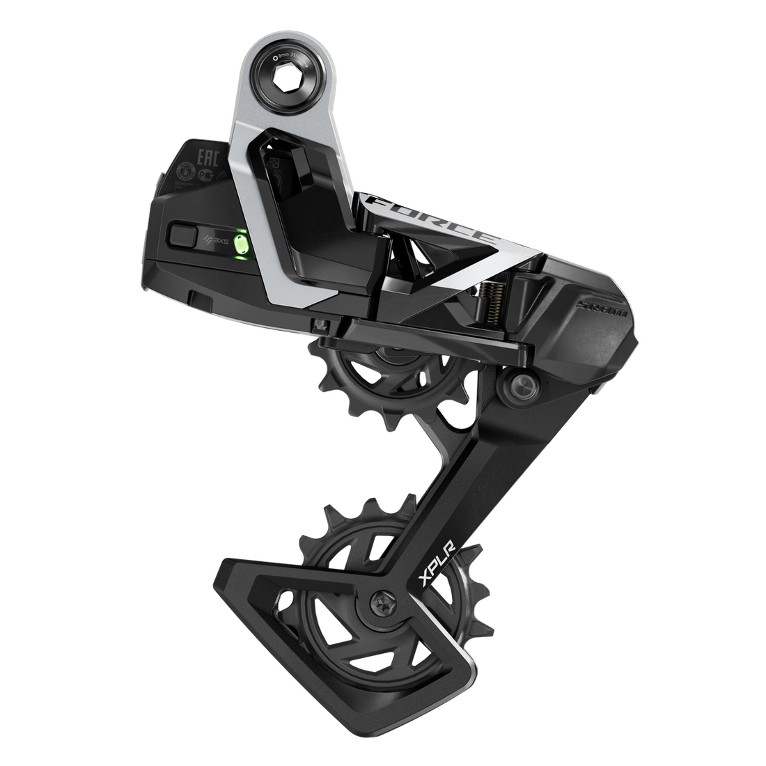 SRM CAMBIO FORCE E-TAP AXS E1 XPLR 13V UDH (MAX 46D) (BATERIA NO INCLUIDA)