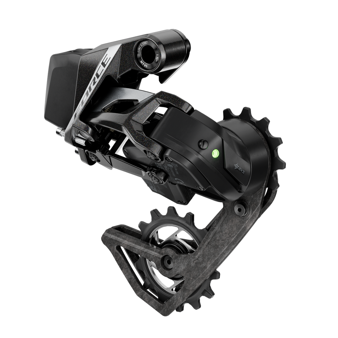SRM CAMBIO FORCE E-TAP AXS E1 12V (MAX 36D) (BATERIA NO INCLUIDA)