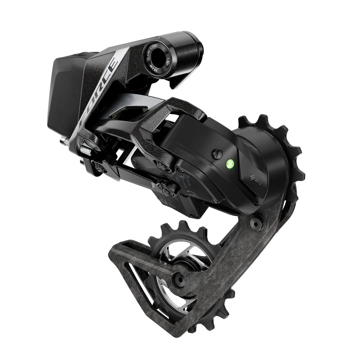 SRM CAMBIO FORCE E-TAP AXS E1 12V (MAX 36D) (BATERIA NO INCLUIDA)