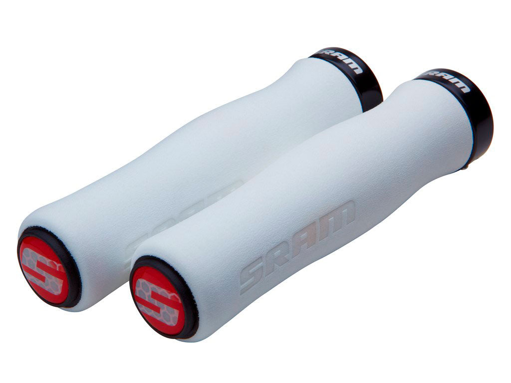 SRM PUÑO LOCKING GRIP CONTOUR FOAM 129MM RED/BLK