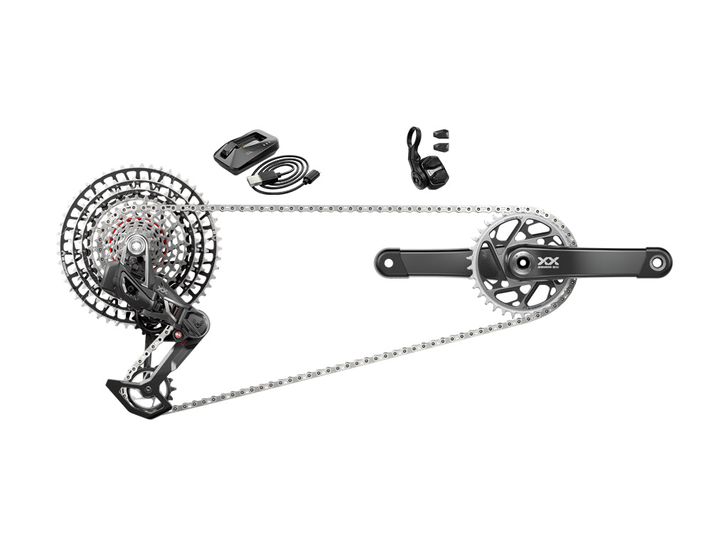 SRM BIELA XXSL EAGLE T-TYPE Q174 CL55 DUB MTB WIDE 170 BLACK 34T
