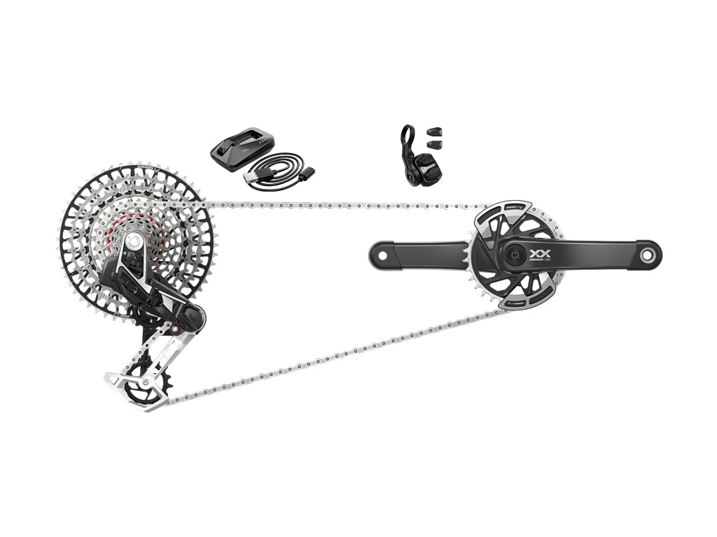 SRM GRUPO EAGLE AXS XX T-TYPE POWERMETER EJE Q174 CL55 DUB MTB WIDE 165 32T**