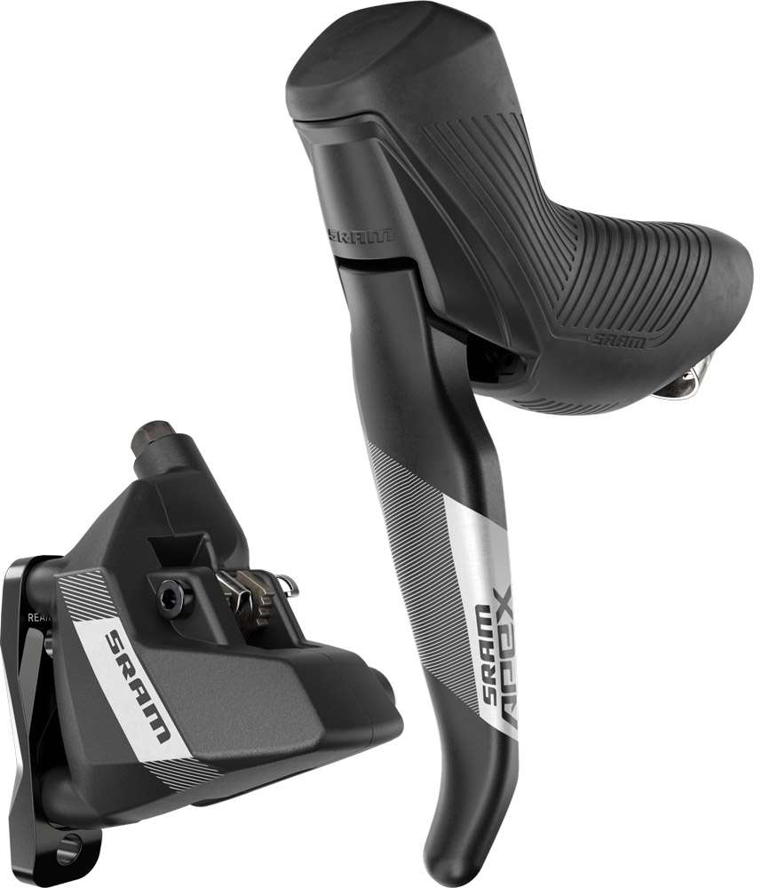 SRM DOBLEMANDO HIDRAULICO FLAT MOUNT APEX 1 DEL IZQUIERDO 12V 1300MM (SOLO FRENO) D1