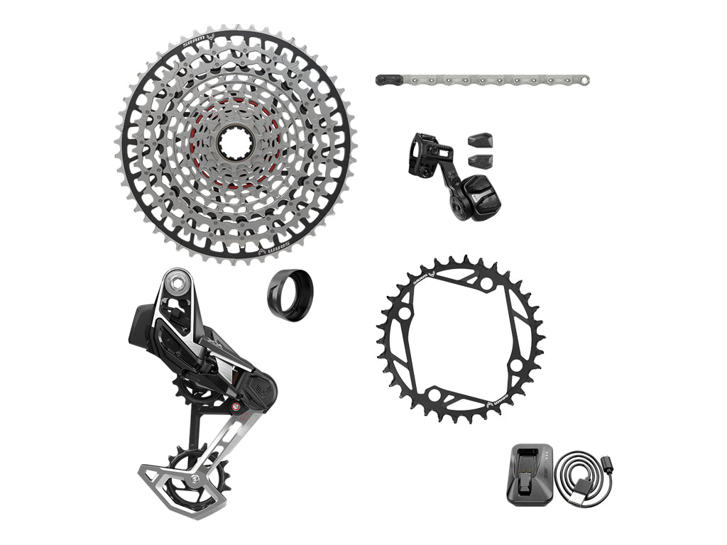 SRM GRUPO EAGLE AXS XX T-TYPE E-MTB 104BCD SIN BIELAS**