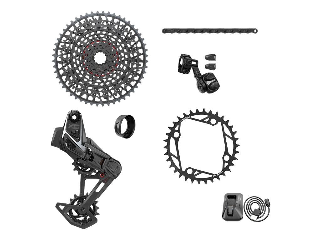 SRM GRUPO EAGLE AXS X0 T-TYPE E-MTB 104BCD SIN BIELAS**