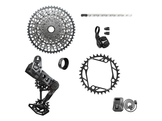 SRM GRUPO EAGLE AXS GX T-TYPE E-MTB 104BCD SIN BIELAS D2*