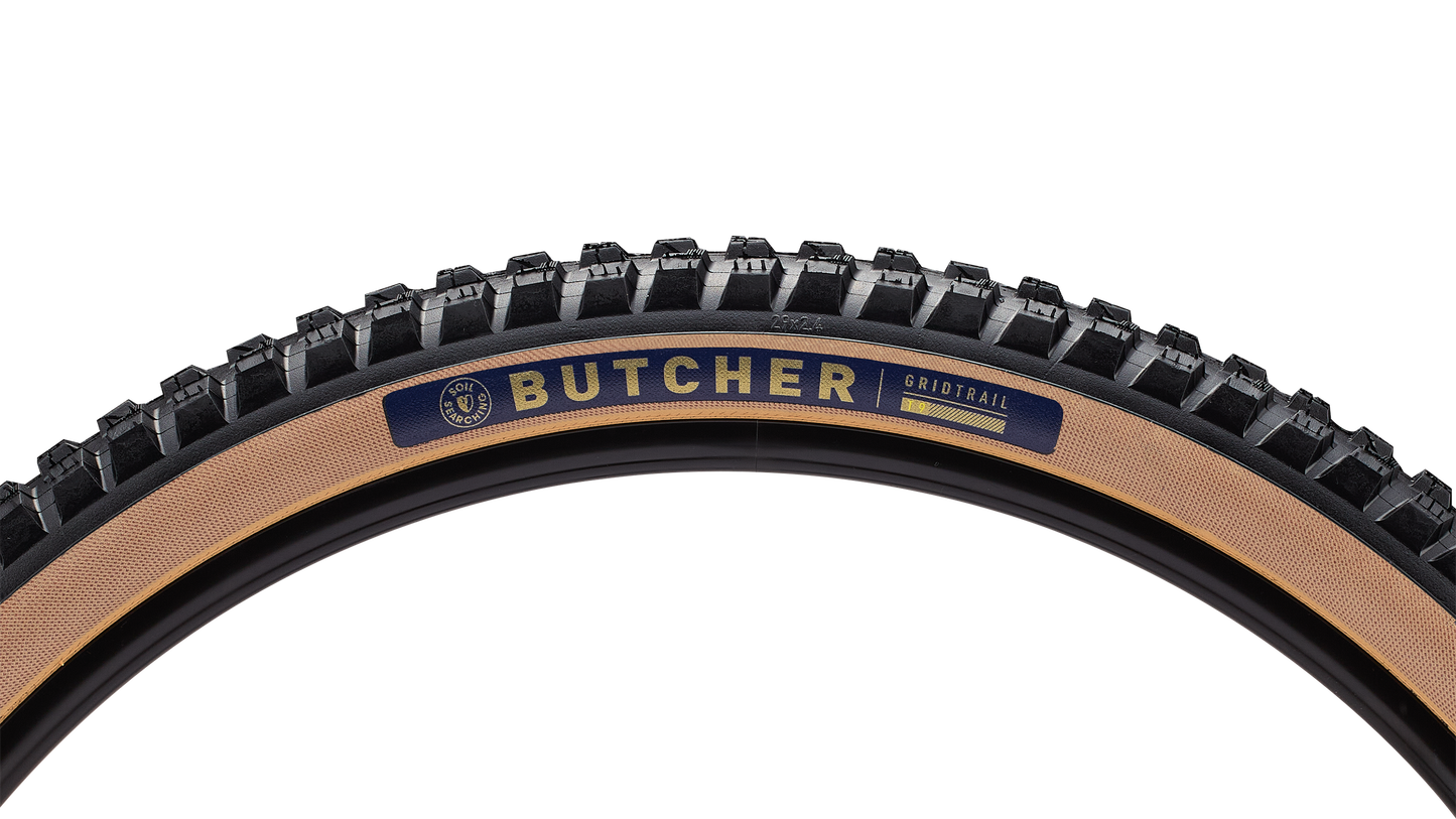 Neumático de trail Butcher Grid Trail Soil Searching Tan T9 TLR