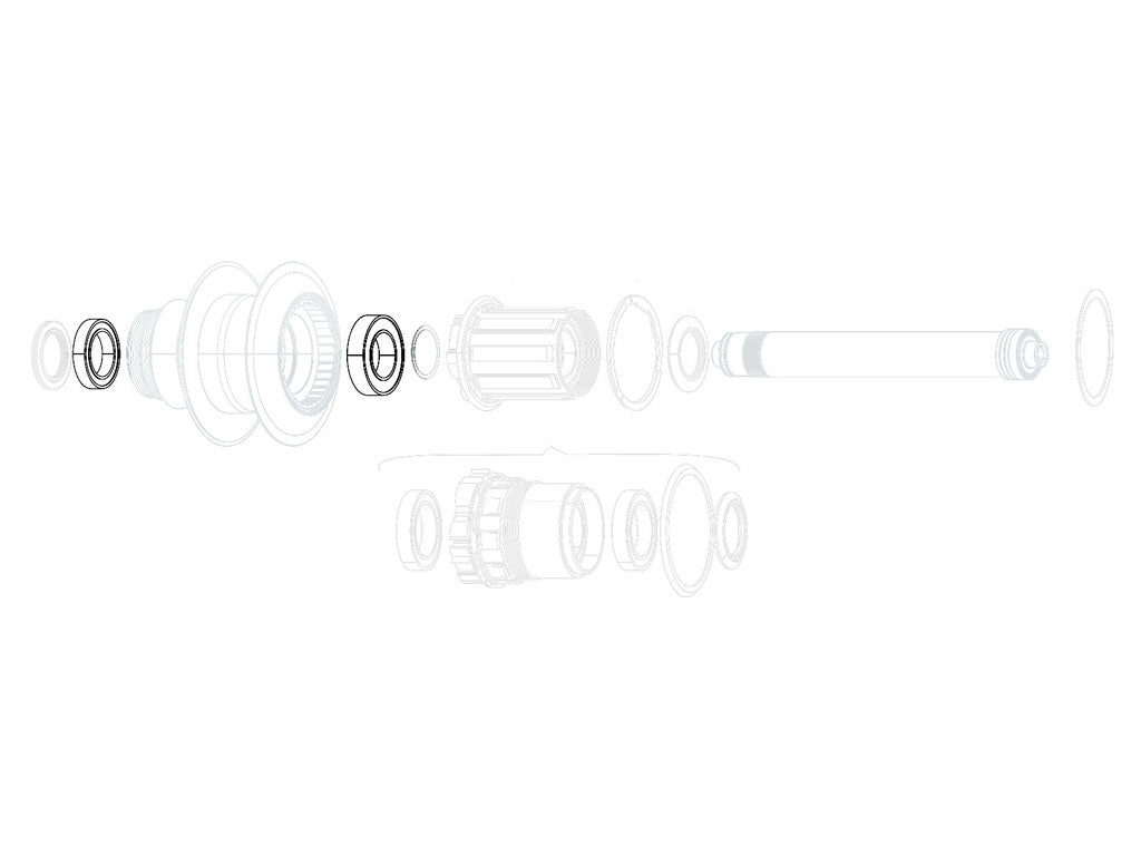 ZIPP REP RODAMIENTOS BUJE SUPER9 (1X61903 & 1X61803)