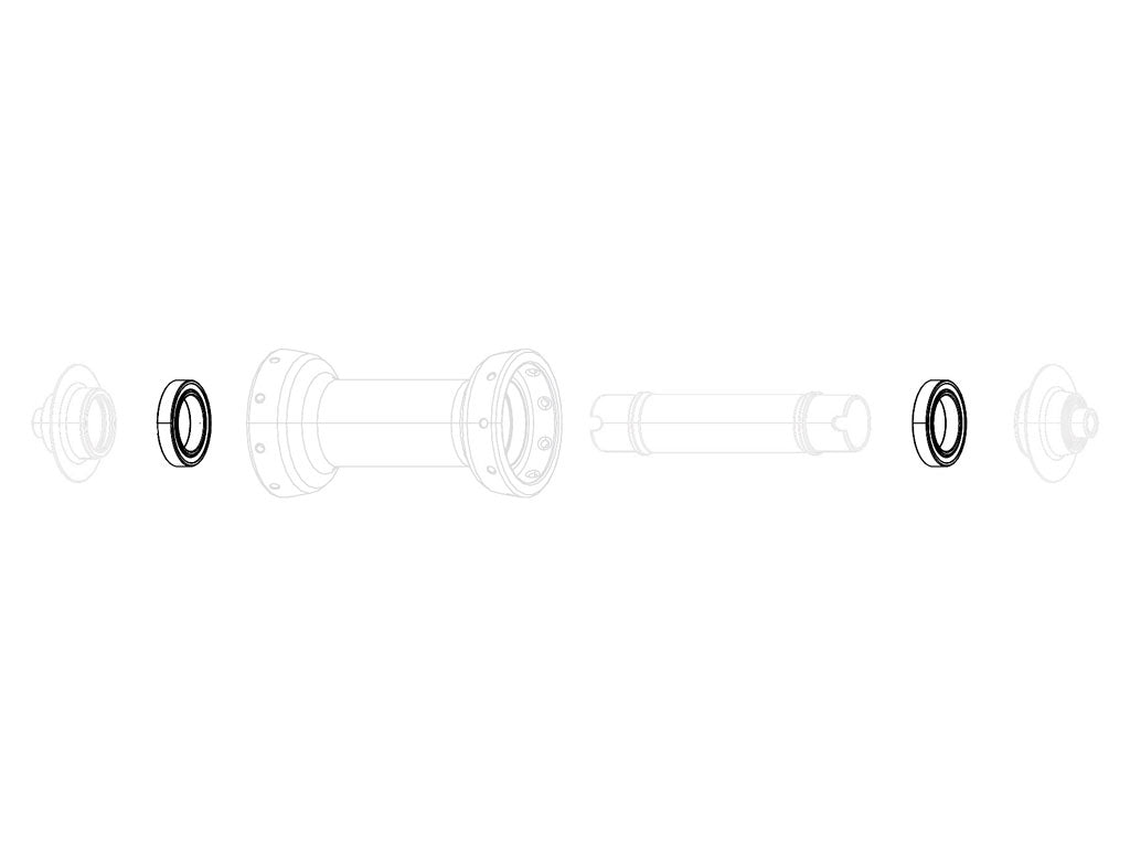 ZIPP REP KIT RODAMIENTOS BUJE DEL. 76/77/COGNITION NSW