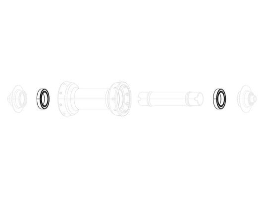 ZIPP REP KIT RODAMIENTOS BUJE DEL. 76/77/COGNITION NSW