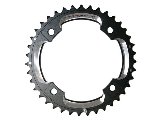 SRM PLATO MTB NEGRO 39 DIENTES (2x10 GXP) 120BCD