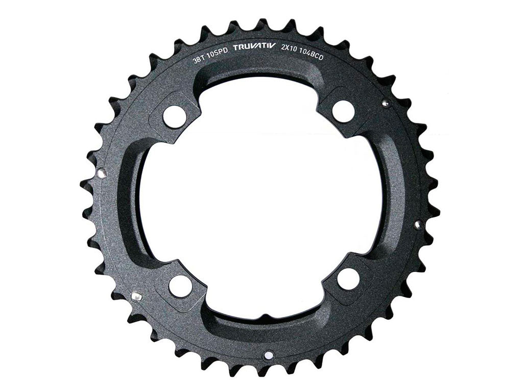 SRM PLATO MTB NEGRO 39 DIENTES (2x10 GXP) 120BCD