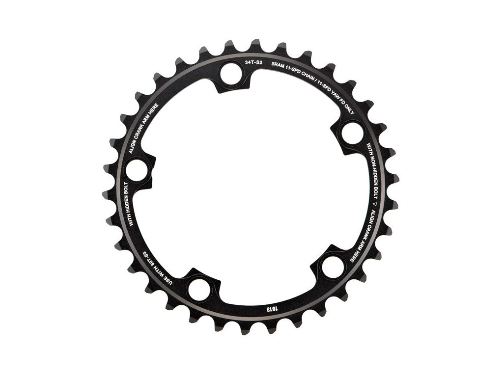SRM PLATO ROAD RED22 53 DIENTES 11V 130 BCD FALCON GREY