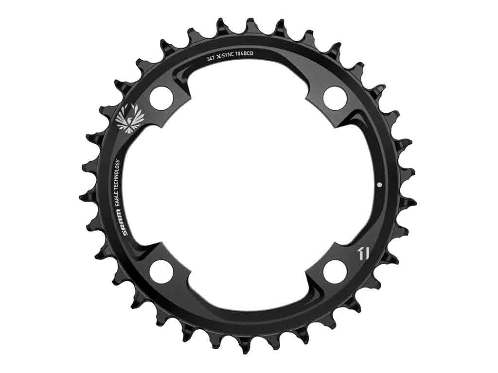 SRM PLATO X-SYNC 12/11V EAGLE 32D 104BCD BLK