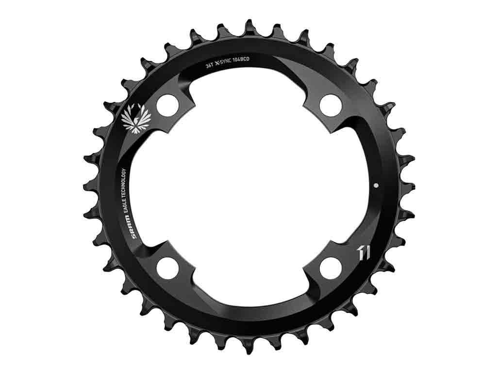 SRM PLATO X-SYNC 12/11V EAGLE 32D 104BCD BLK