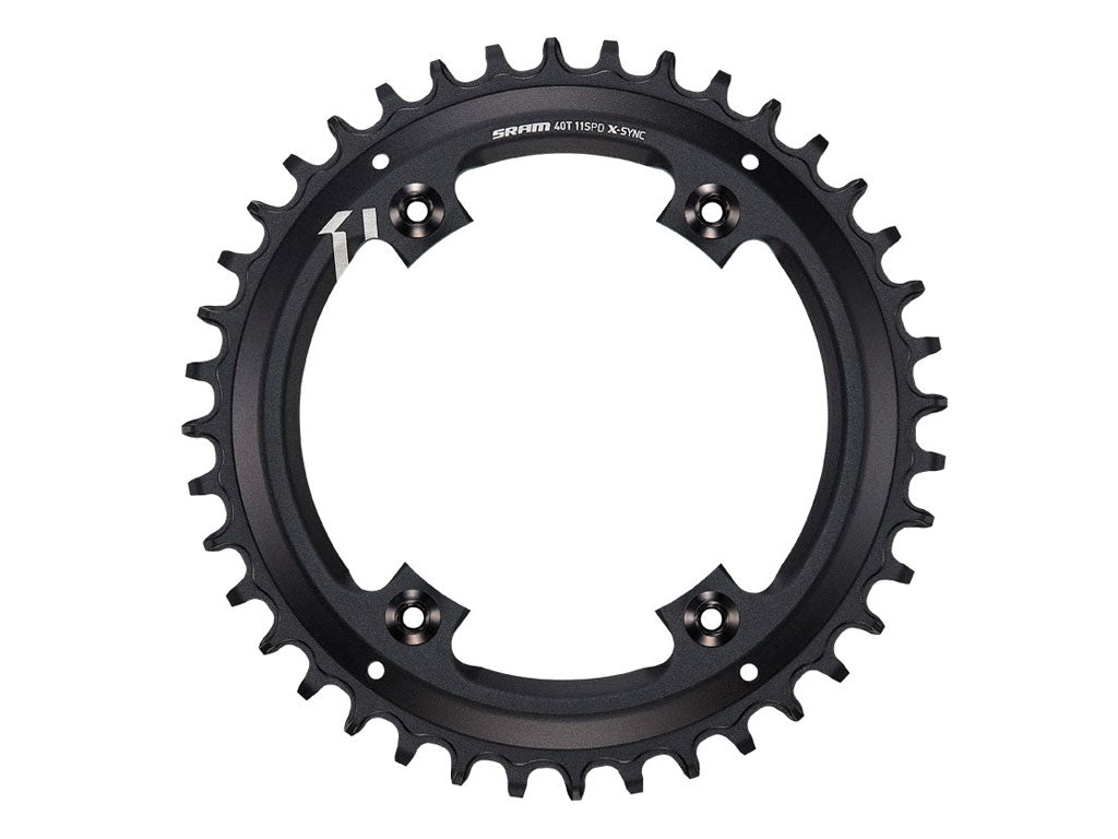 SRM PLATO X-SYNC ASIMETRICO 4 TORN (APEX 1) 11V 40D 110BCD BLACK**