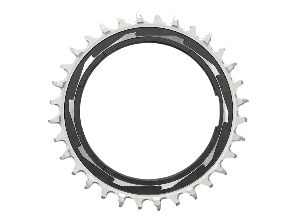 SRM PLATO XXSL EAGLE T-TYPE OFF 3MM 12V 38D ROSCA POWERMETER BLACK/SILVER D1