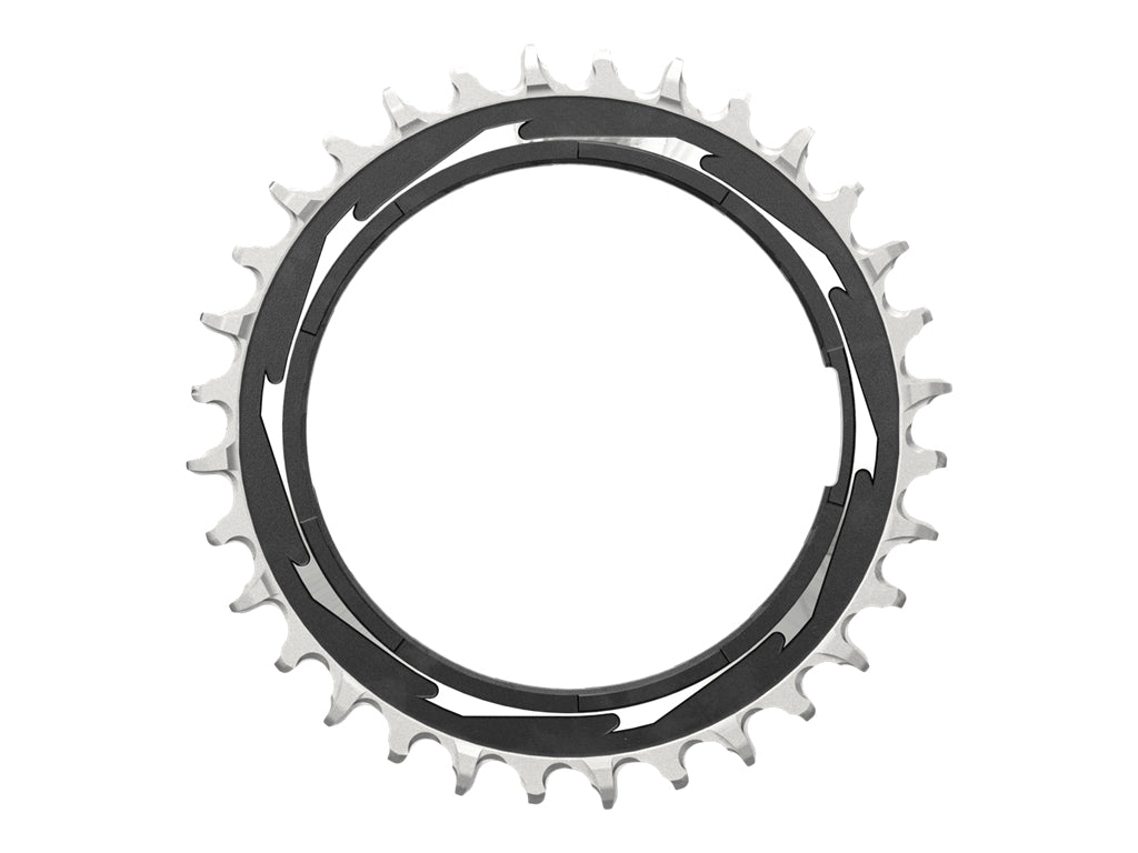 SRM PLATO XXSL EAGLE T-TYPE OFF 3MM 12V 38D ROSCA POWERMETER BLACK/SILVER D1