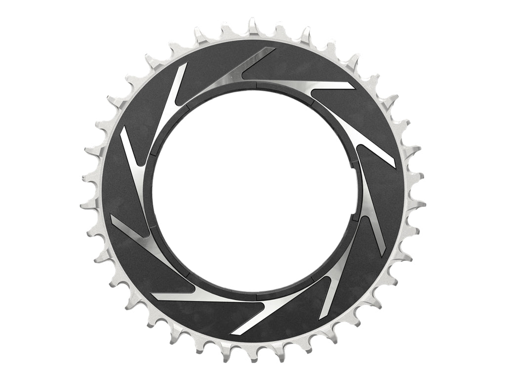 SRM PLATO XXSL EAGLE T-TYPE OFF 3MM 12V 38D ROSCA POWERMETER BLACK/SILVER D1