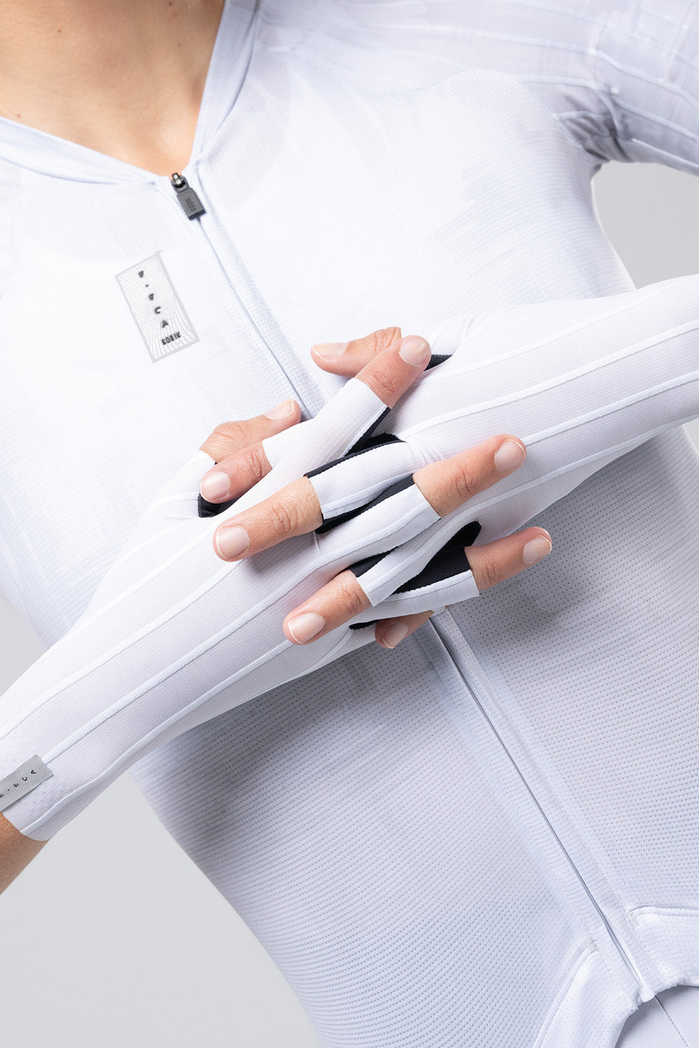 GUANTES CORTOS KINETIC UNISEX WHITE