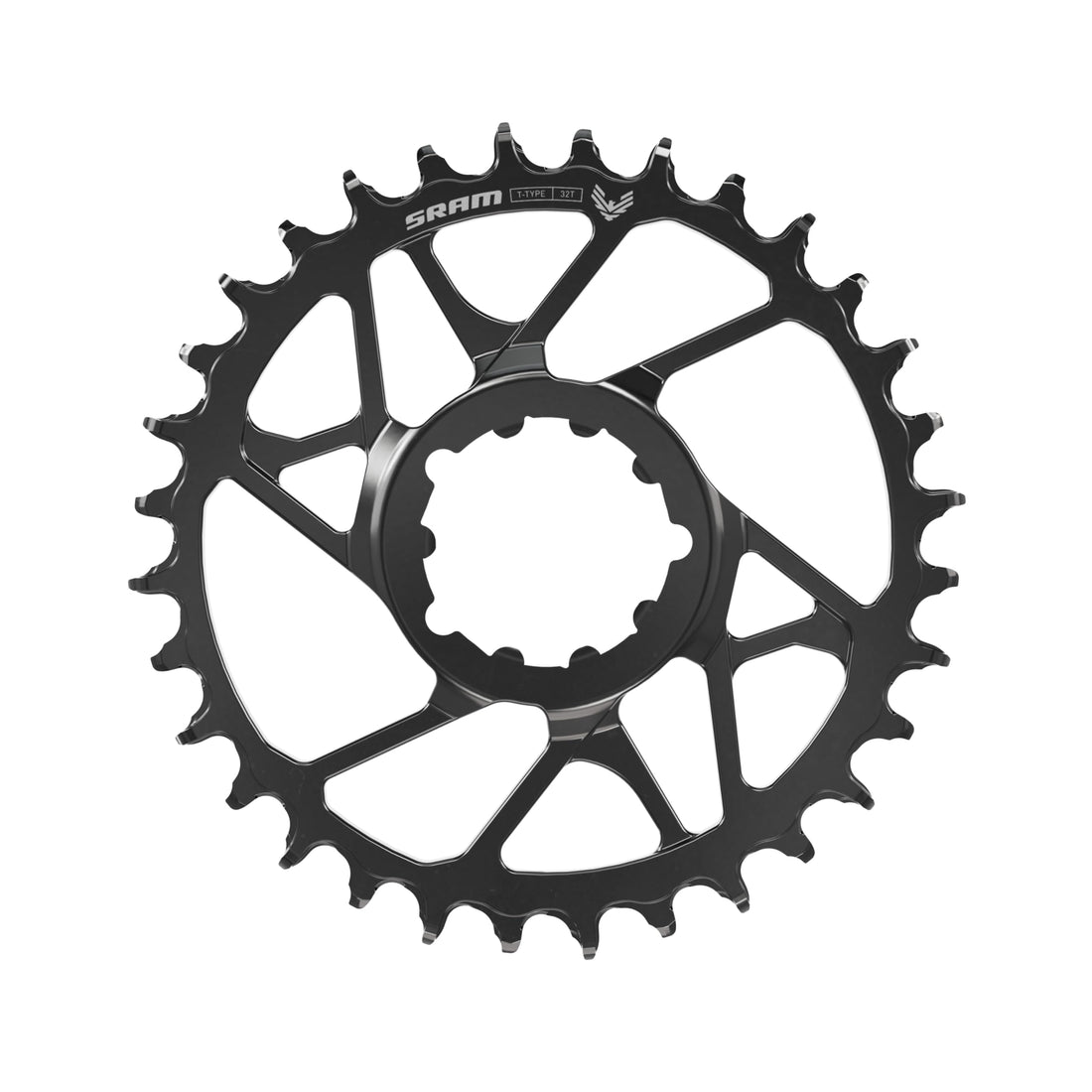 SRM PLATO EAGLE S1000 T-TYPE 3TORNILLOS OFF 3MM 12V 34D DM ALUMINIO BLACK (INCLUYE 8 TORNILLOS) A1
